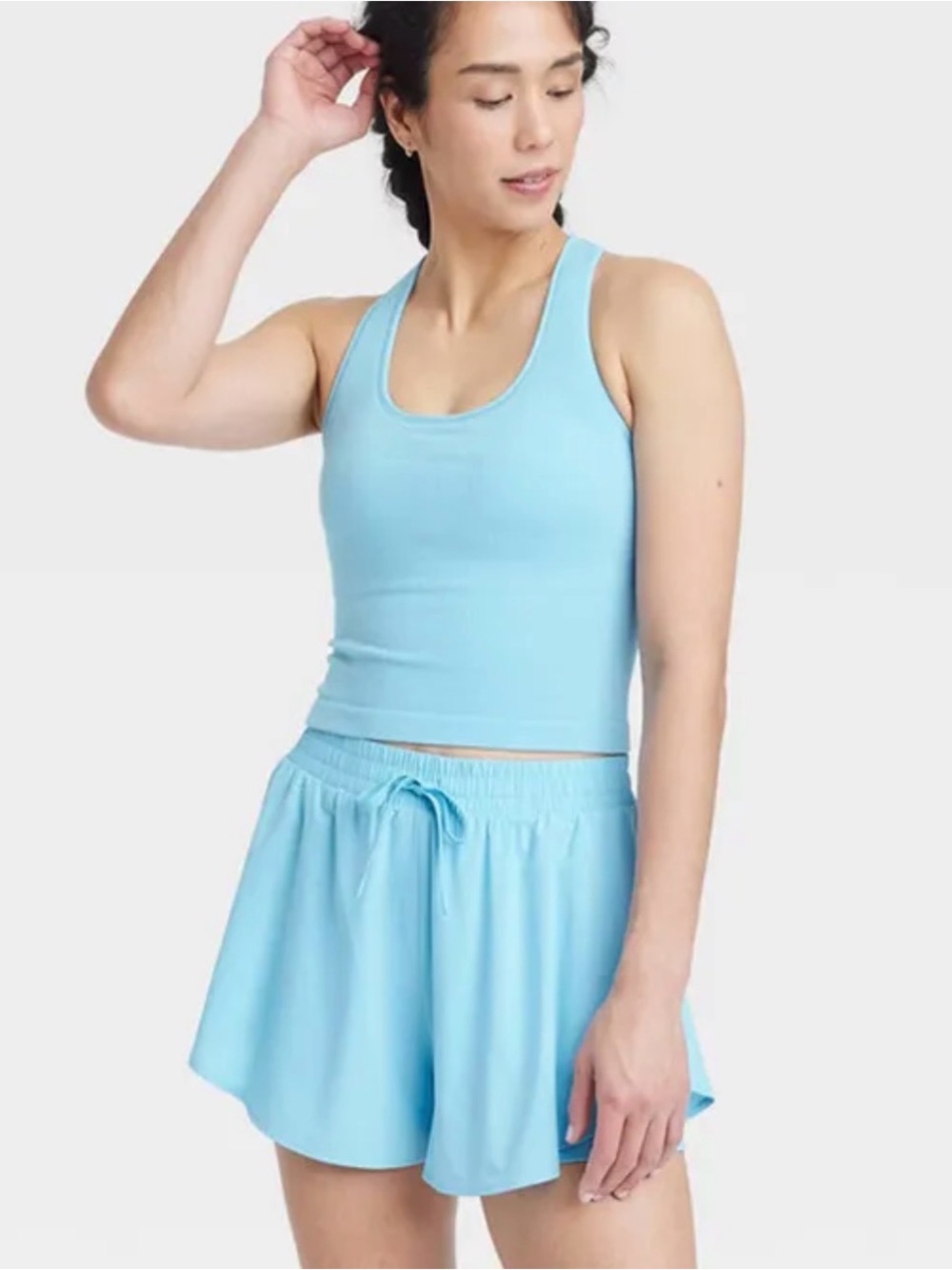 All in Motion High Rise Flutter Shorts - Picture 2 of 12